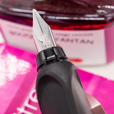 Pelikan Twist Fountain Pen - Metallic Rose stainless steel nib