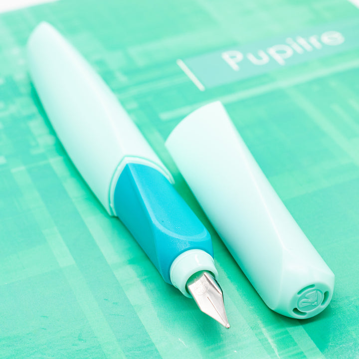 Stylo Plume Twist Pelikan P457 Neo Mint Avec 2 Cartouches - Blister