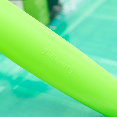 Pelikan Twist Fountain Pen - Neon Green logo