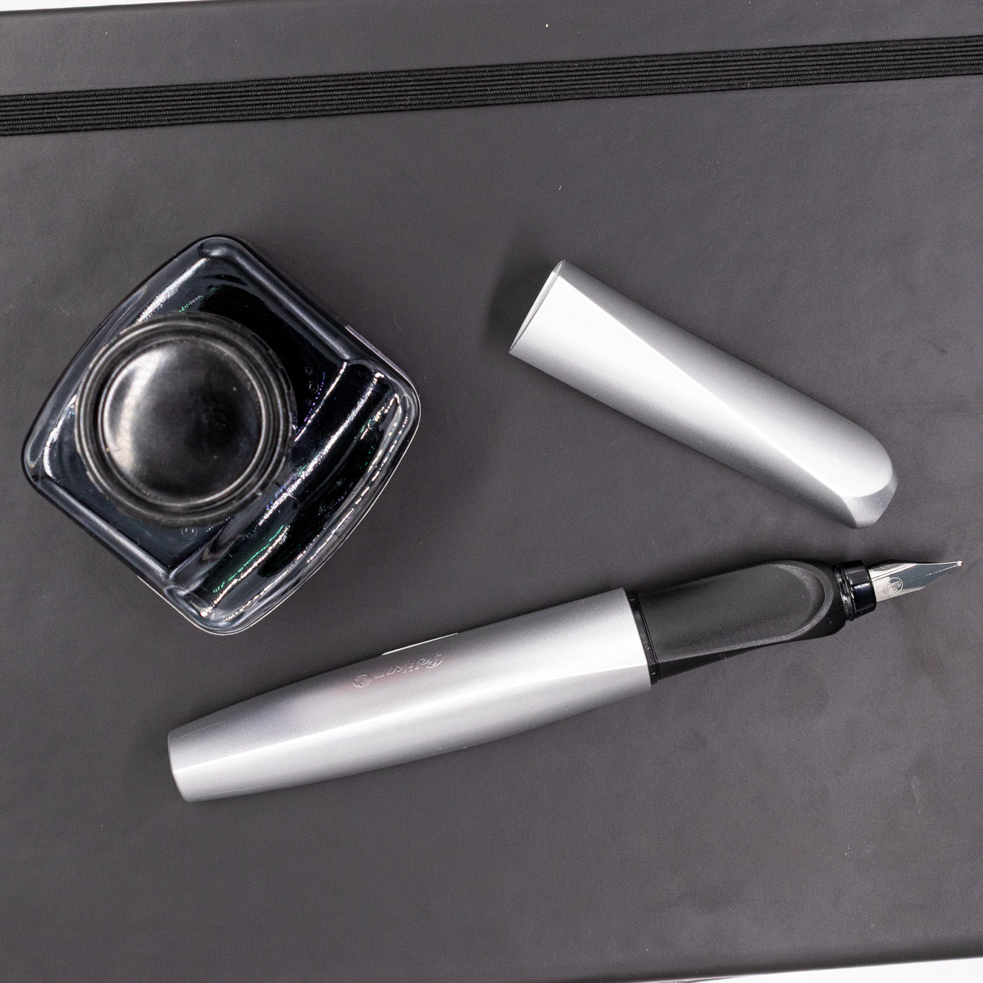 Pelikan Twist Fountain Pen - Silver german made