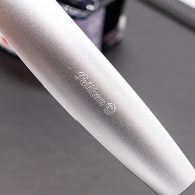 Pelikan Twist Fountain Pen - Silver logo