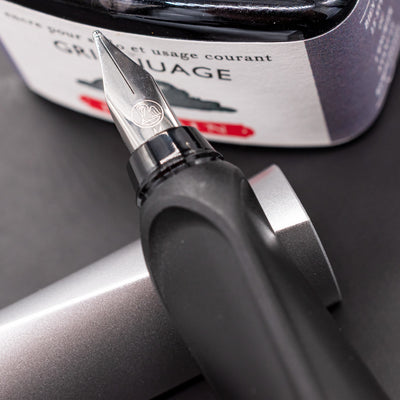 Pelikan Twist Fountain Pen - Silver stainless steel nib