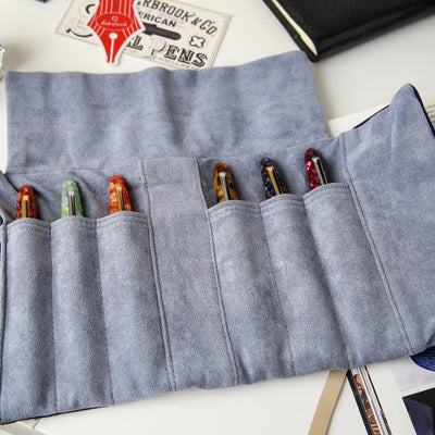 Esterbrook Canvas Pen Roll - Navy