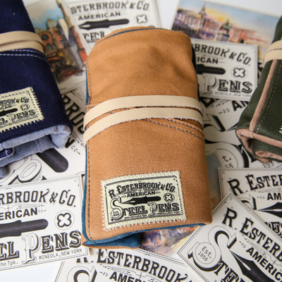 Esterbrook Canvas Pen Roll - Tan