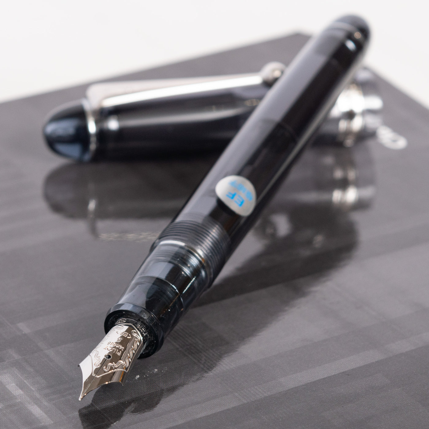 Pilot Custom 74 Smoke Fountain Pen Uncapped