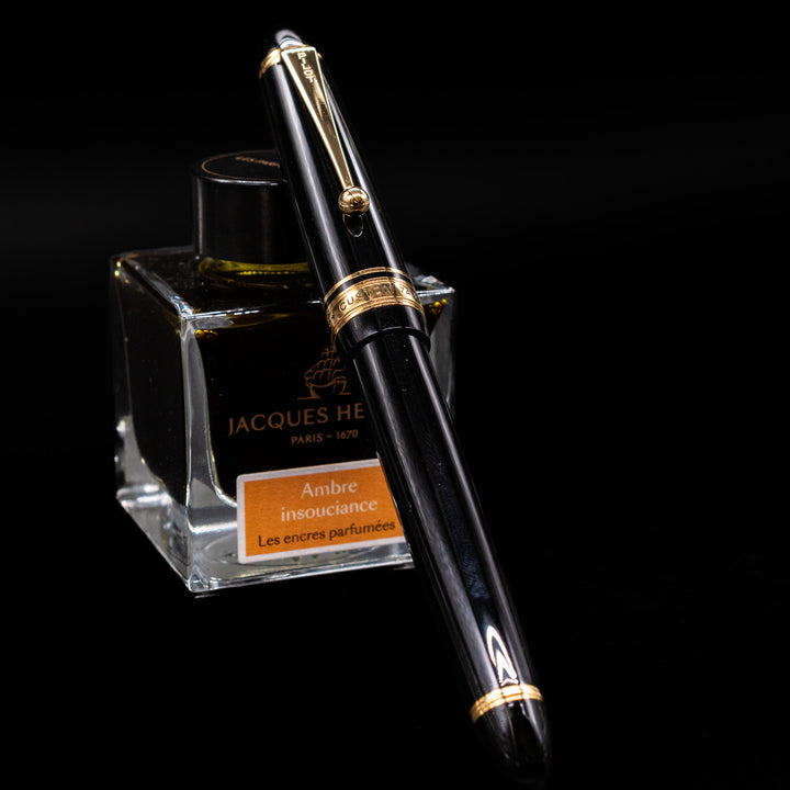 Pilot Custom 743 Fountain Pen - Black 14k Gold Nib – Truphae