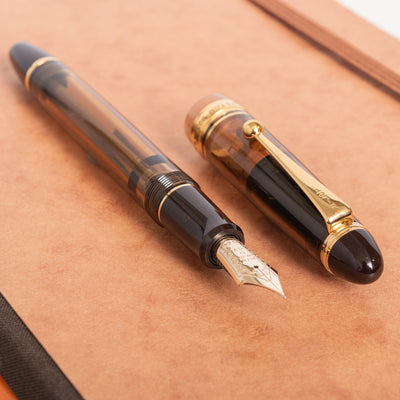 Pilot Custom 823 Amber Fountain Pen Demonstrator