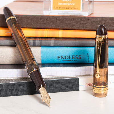 Pilot Custom 823 Amber Fountain Pen