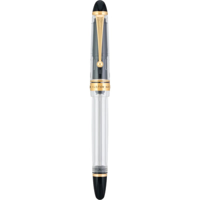 Pilot Custom 823 Clear Fountain Pen Capped