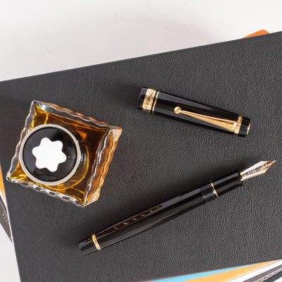 Pilot Custom 845 Black Urushi Fountain Pen Lacquer