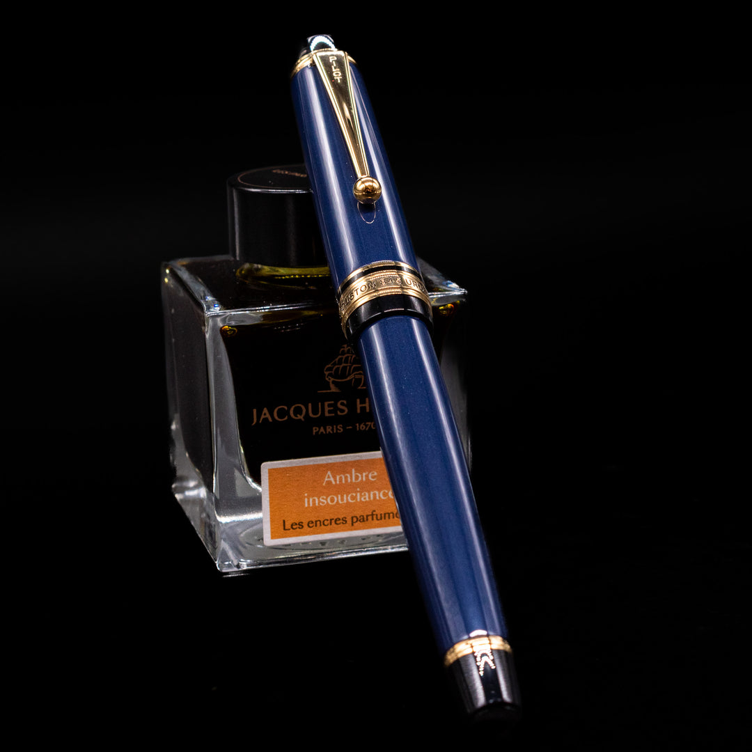 Pilot Custom 845 Fountain Pen Prussian Blue Urushi – Truphae