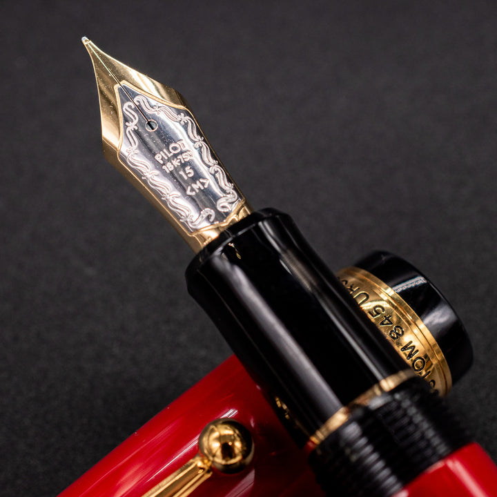 Pilot Custom 845 Fountain Pen - Vermillion – Truphae