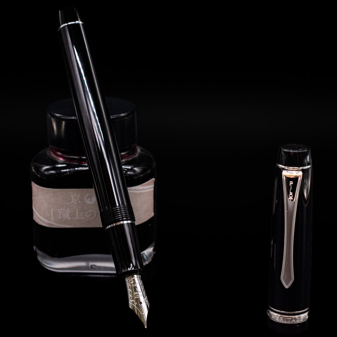 Pilot Custom Heritage 91 Black Fountain Pen - Preowned – Truphae
