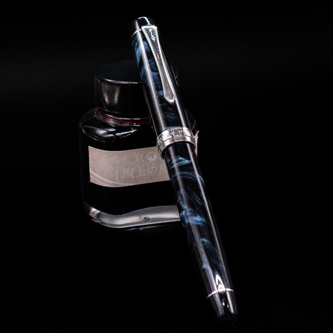Pilot Custom Heritage SE Black Marble Fountain Pen | 14k Nib – Truphae
