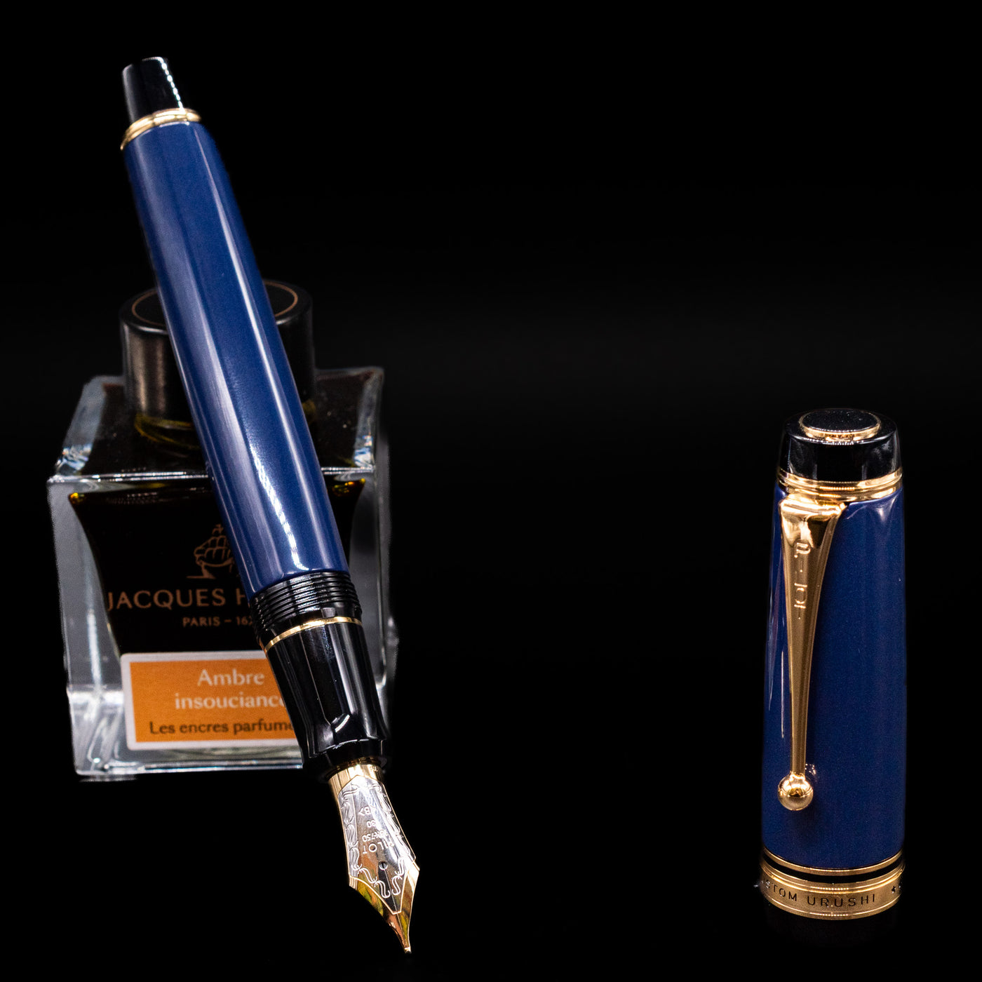 Pilot Custom Urushi - Prussian Blue 18k Gold Nib – Truphae