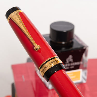 Pilot Custom Urushi Vermillion Fountain Pen Clip