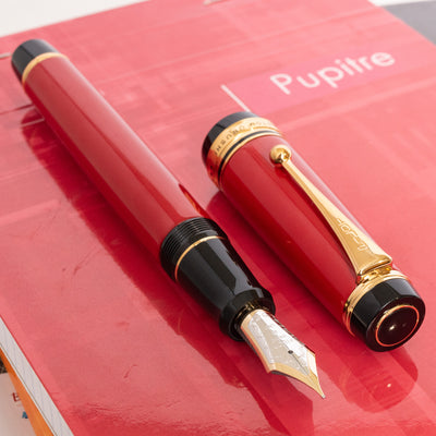 Pilot Custom Urushi Vermillion Fountain Pen Jumbo