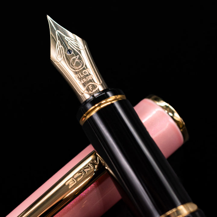 Pilot Grance Fountain Pen - Pink | 14k Gold Nib – Truphae
