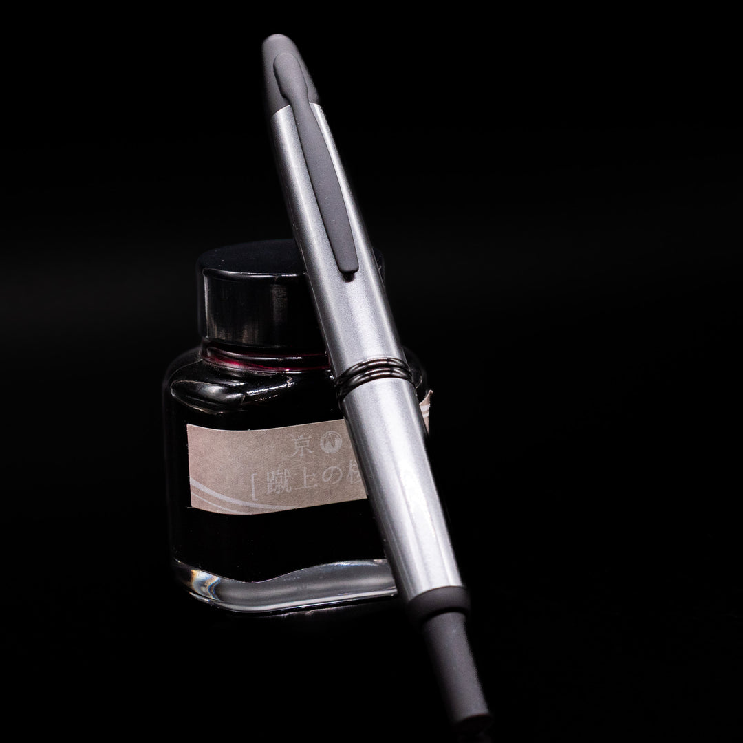 Pilot Namiki Vanishing Point Gun Metal Grey & Matte Black Fountain