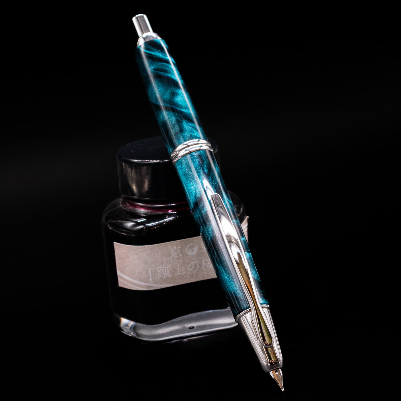 Pilot Vanishing Point SE Marble Green Fountain Pen – Truphae