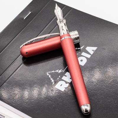 Pineider Avatar UR Art Fountain Pen - Peach Pink new