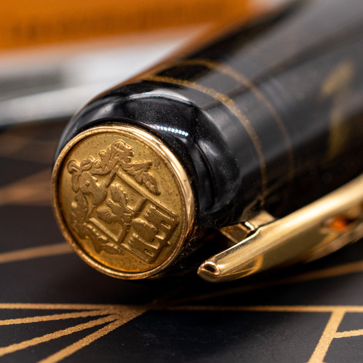 Pineider La Grande Bellezza Rocco Fountain Pen - Midnight Black