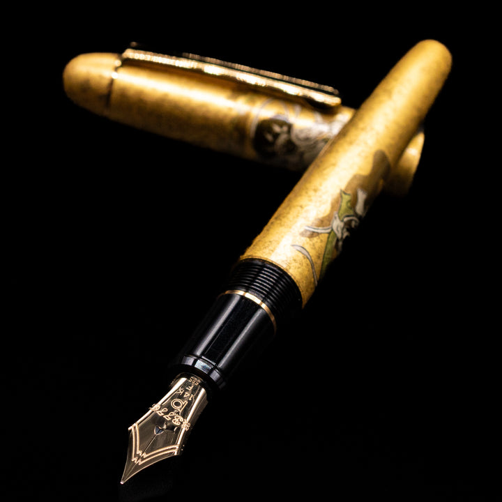 Platinum 3776 Century Kanazawa Haku Fountain Pen - Fujin Raijin