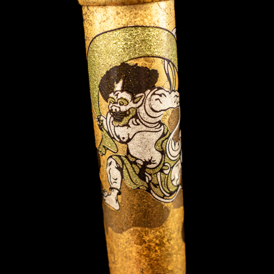 Platinum 3776 Century Kanazawa Haku Fountain Pen - Fujin Raijin Wind G –  Truphae