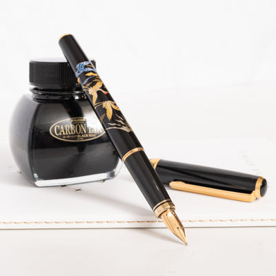 Platinum Classic Maki-e Crane Design Fountain Pen