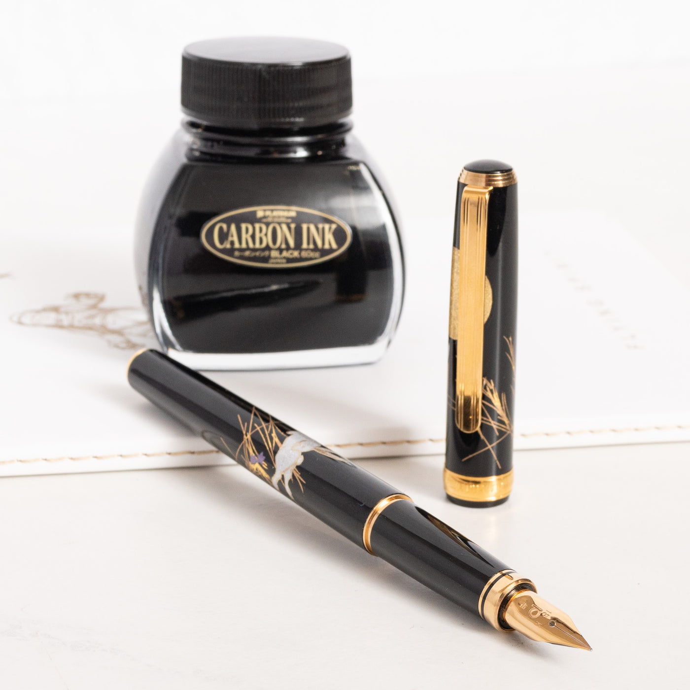 MAKIE BALLPOINT PEN SENBAZURU (GOLD), Kanazawa Gold Leaf ｜ARTISAN