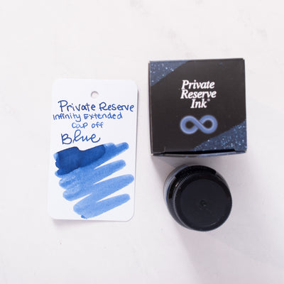 Private Reserve Infinity Extended Cap Off Blue Ink Bottle 30ml
