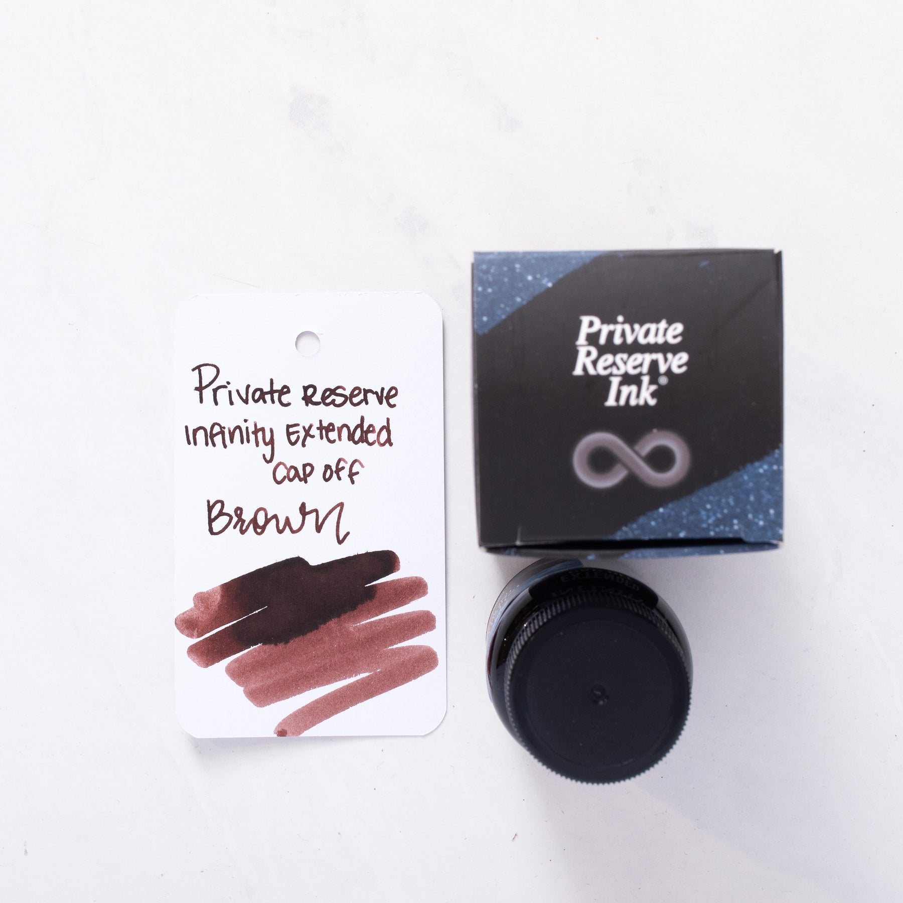 Private Reserve Infinity Extended Cap Off Ink Bottle - Brown – Truphae