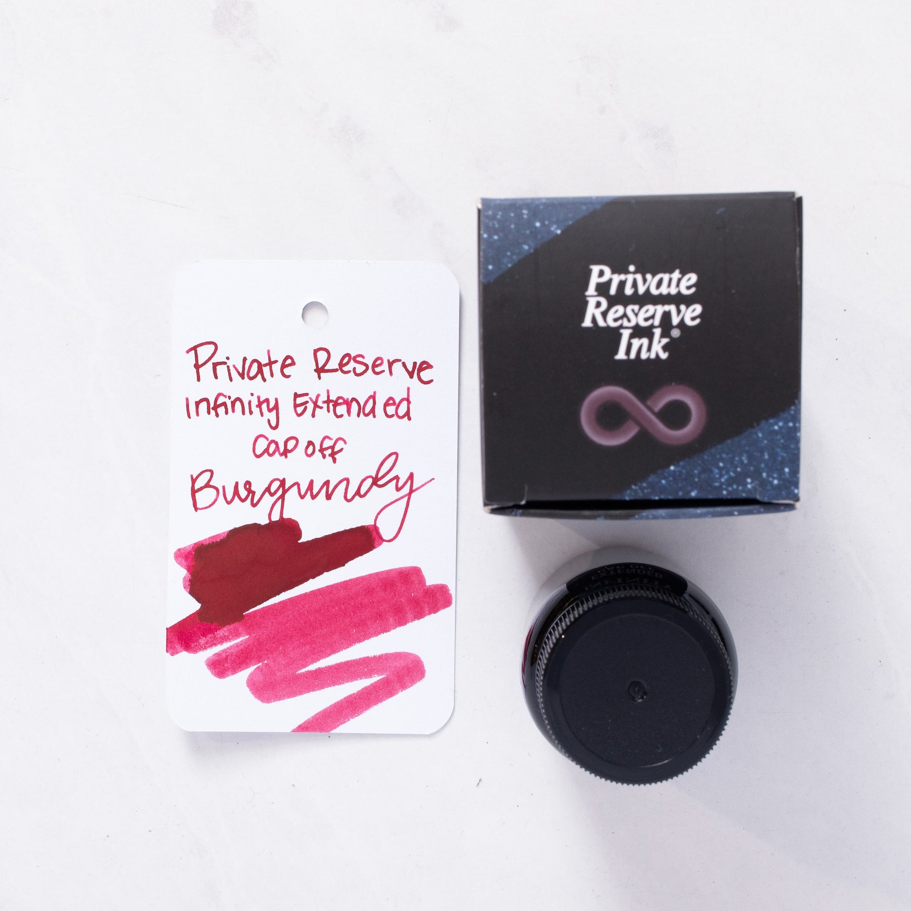 Private Reserve Infinity Extended Cap Off Ink Bottle - Burgundy – Truphae