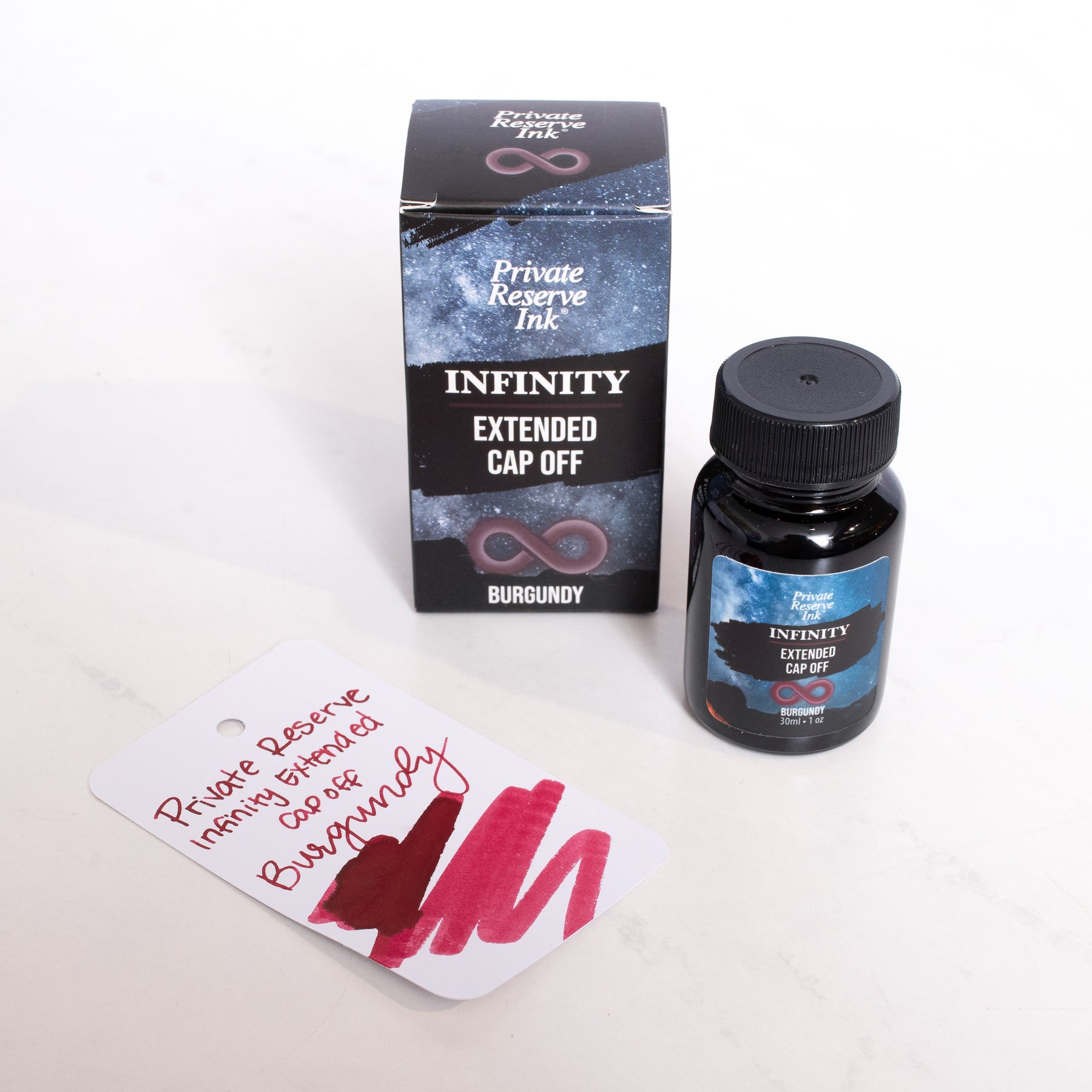 Private Reserve Infinity Extended Cap Off Ink Bottle - Burgundy – Truphae
