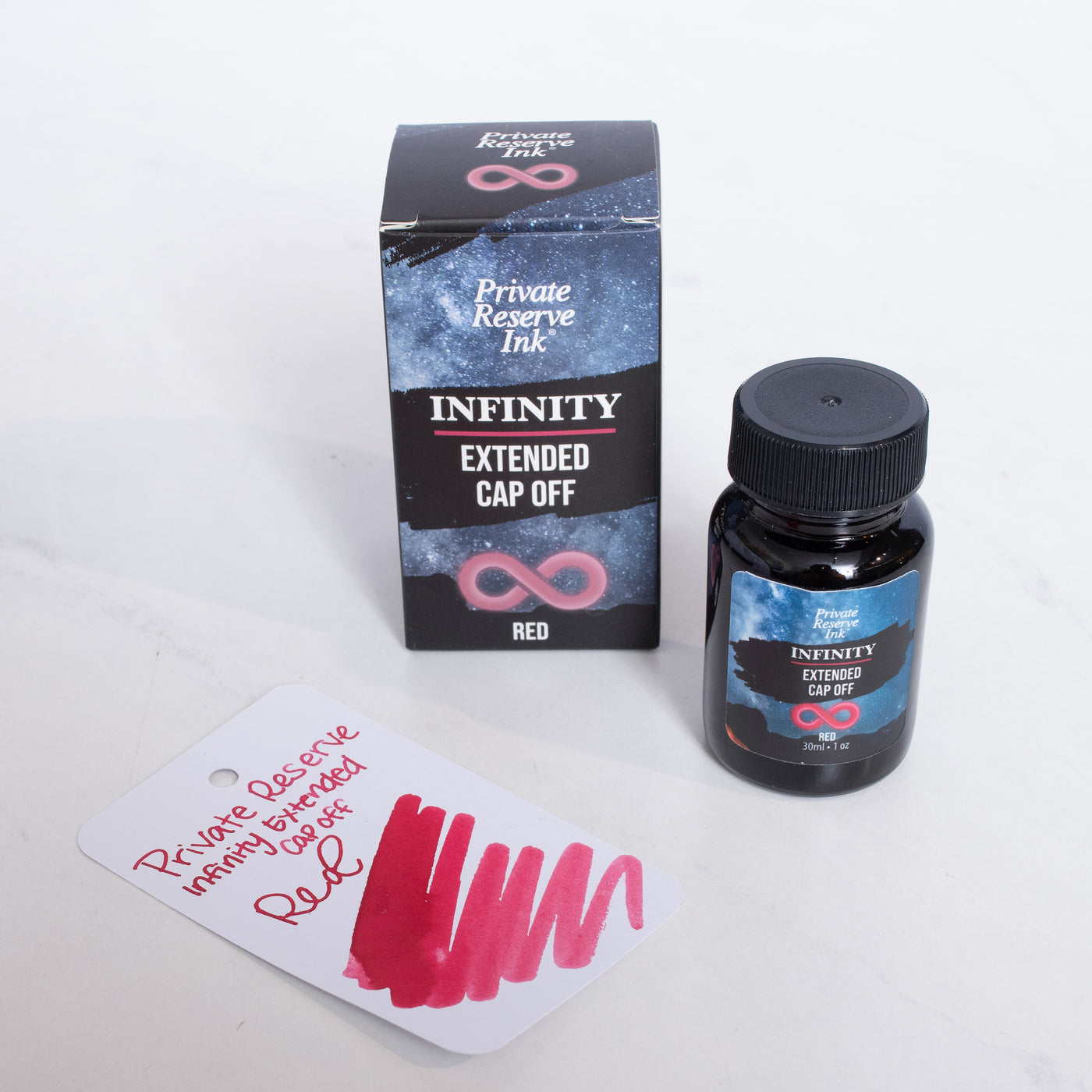 Private Reserve Infinity Extended Cap Off Red Ink Bottle