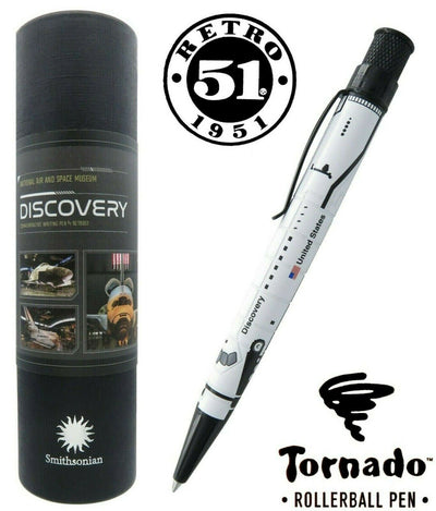 Retro51 Discovery Rollerball Pen - Tribute to Space Flight History, Detailed Design, Commemorative Package. Limited Edition.