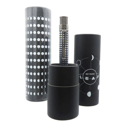 Limited Edition Tornado Pen - Reflecting unique moments of leap day. Glow-in-the-dark lunar print, lucky number 8, stonewashed accents. Includes Lunar Calendar print.