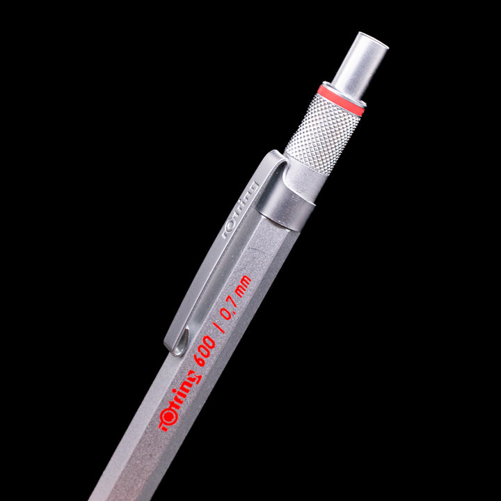Rotring 600 Original Mechanical Pencil - Matte Silver – Truphae