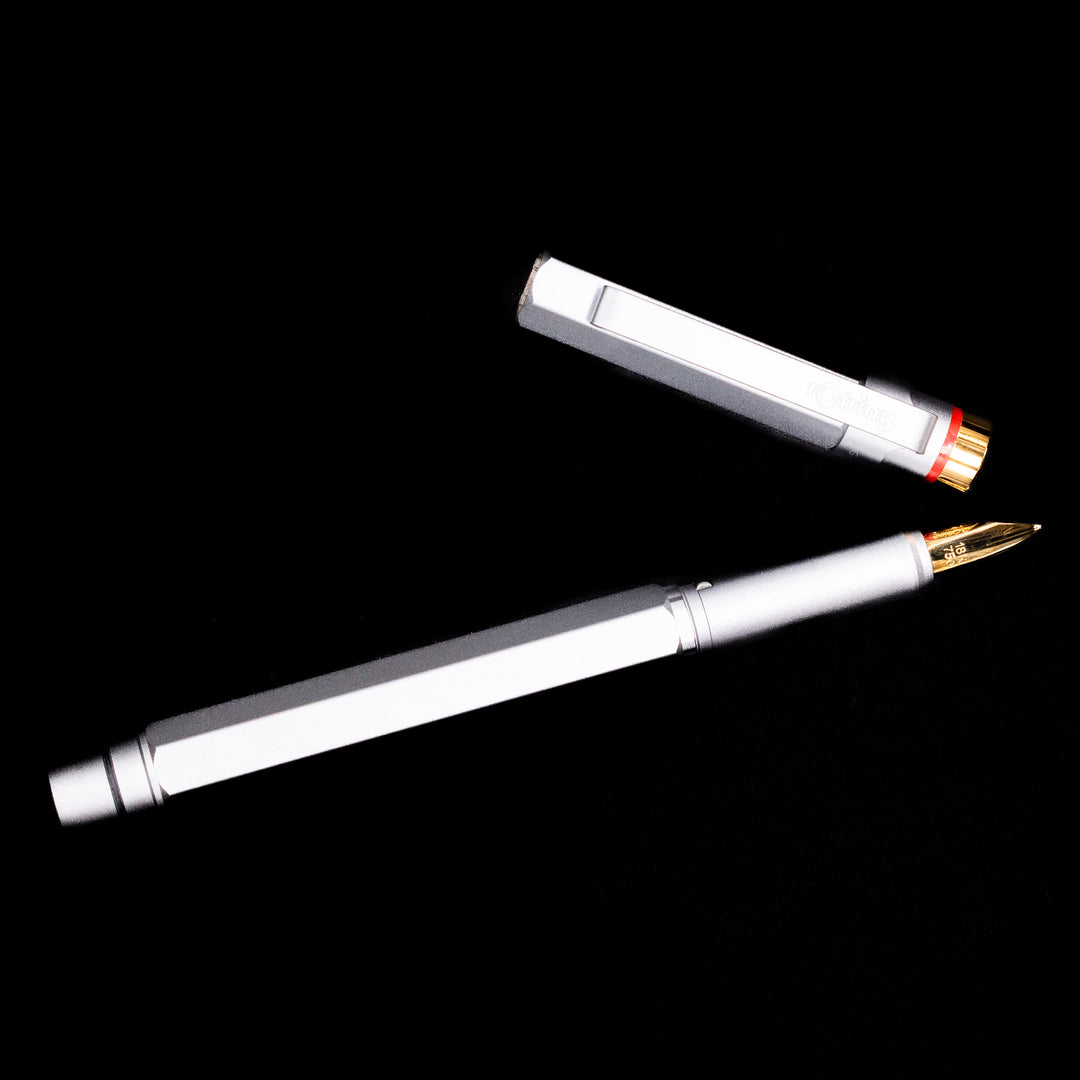 Rotring Newton 600 Fountain Pen - Matte Silver – Truphae