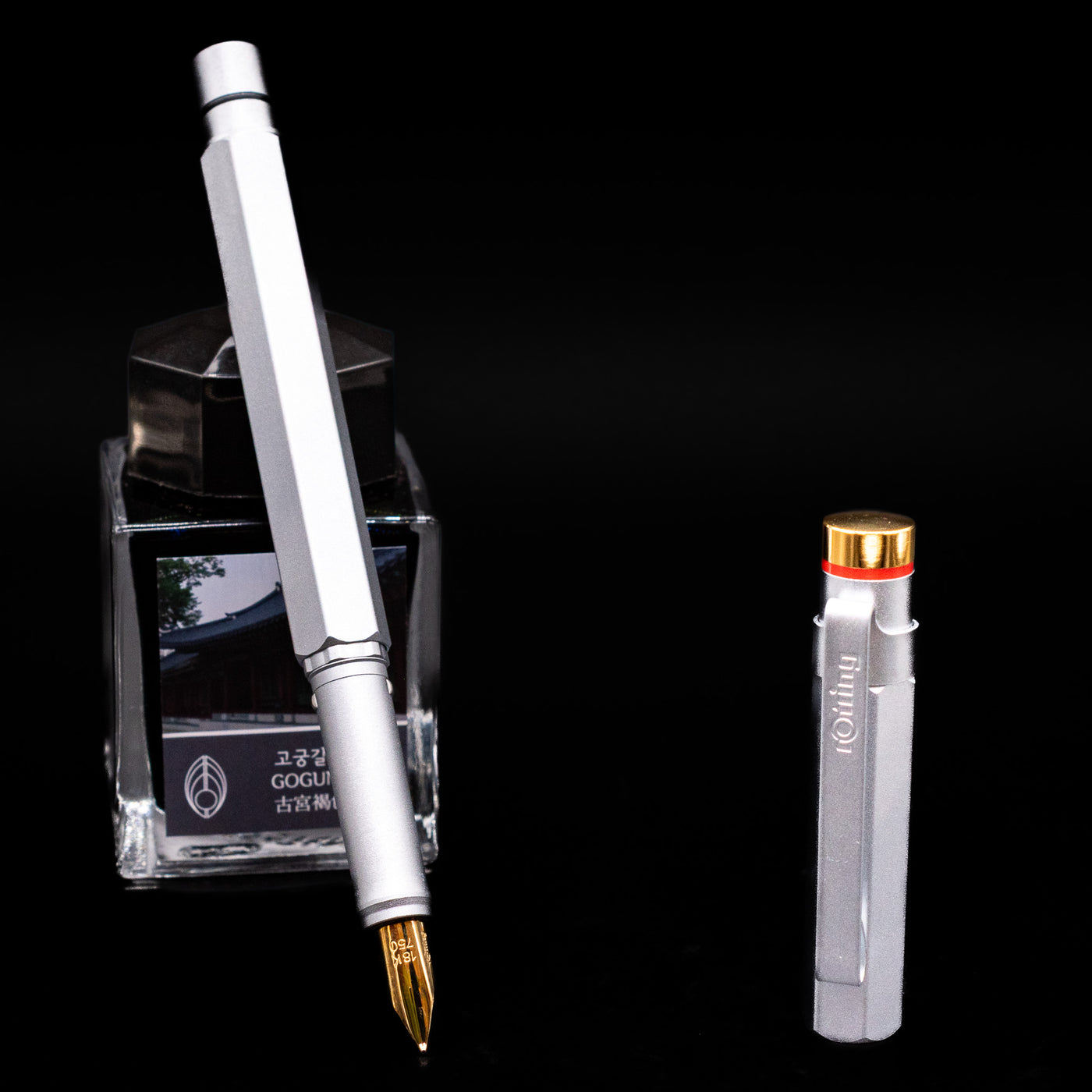 Rotring Newton 600 Fountain Pen - Matte Silver – Truphae