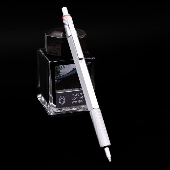 Rotring Original 600 Ballpoint Pen - Matte Silver – Truphae