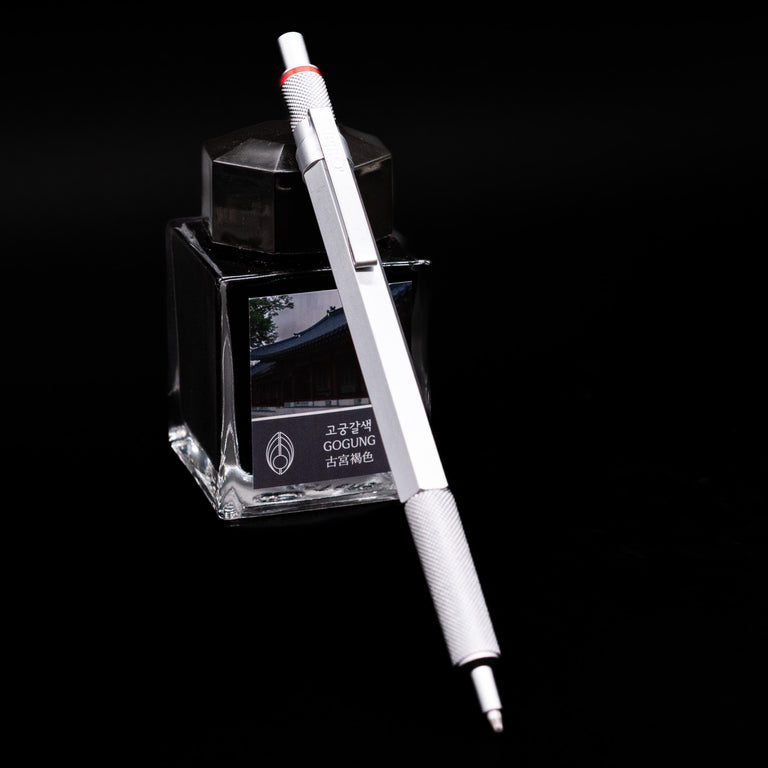 Rotring Original 600 Ballpoint Pen - Matte Silver – Truphae