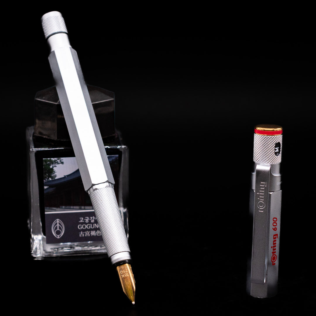 Rotring Original 600 Fountain Pen - Matte Silver – Truphae