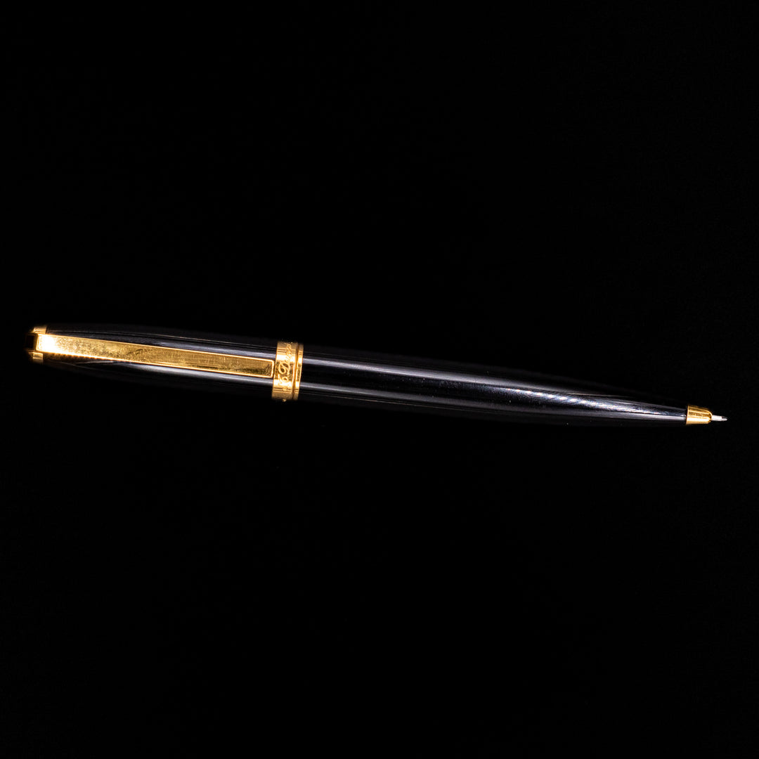S.T. Dupont Fidélio ボールペン S.T. Dupont Fidelio Black Gold Ballpoint Pen – Truphae