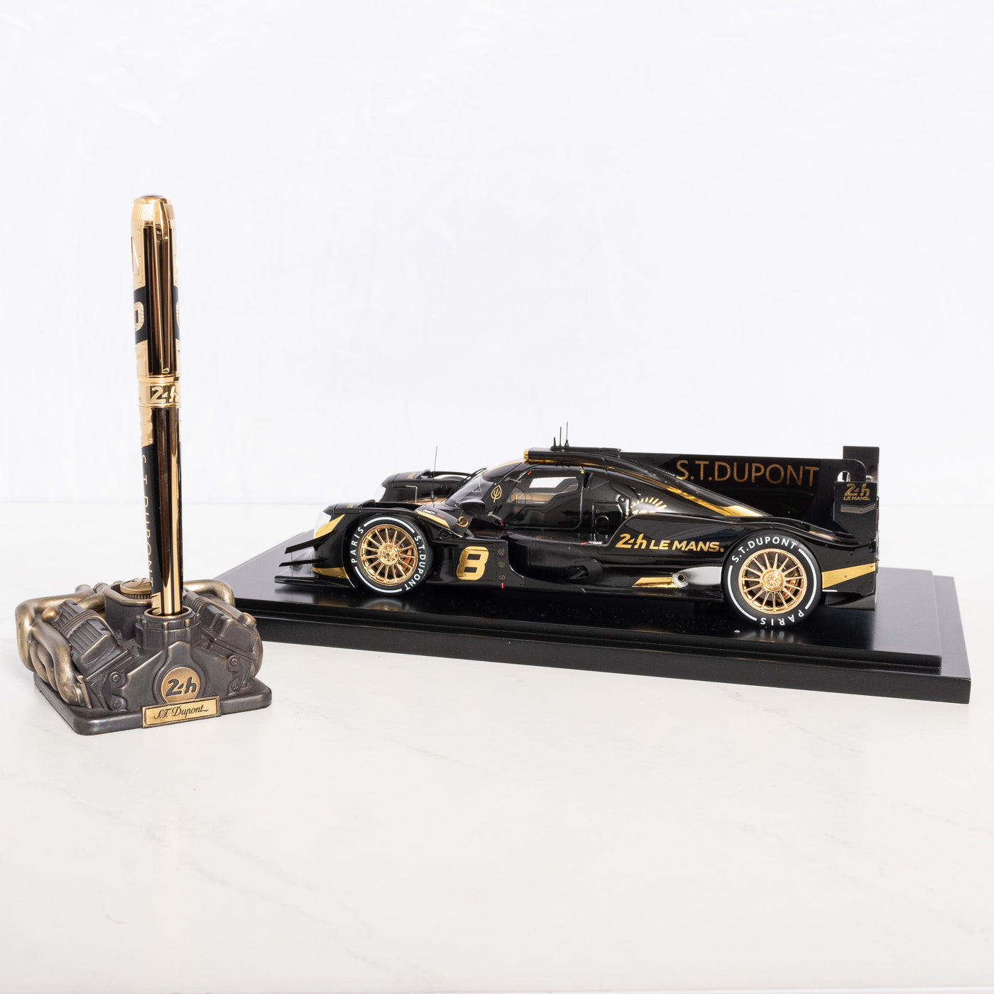 ST Dupont Le Mans 24 Hours Haute Creation Fountain Pen Writing Kit Racecar