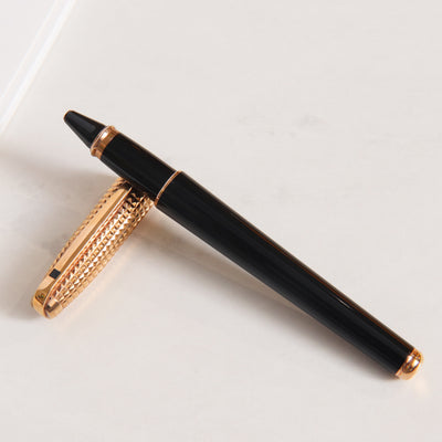 ST Dupont Olympio Cote d'Azur Pink Gold Rollerball Pen - Preowned