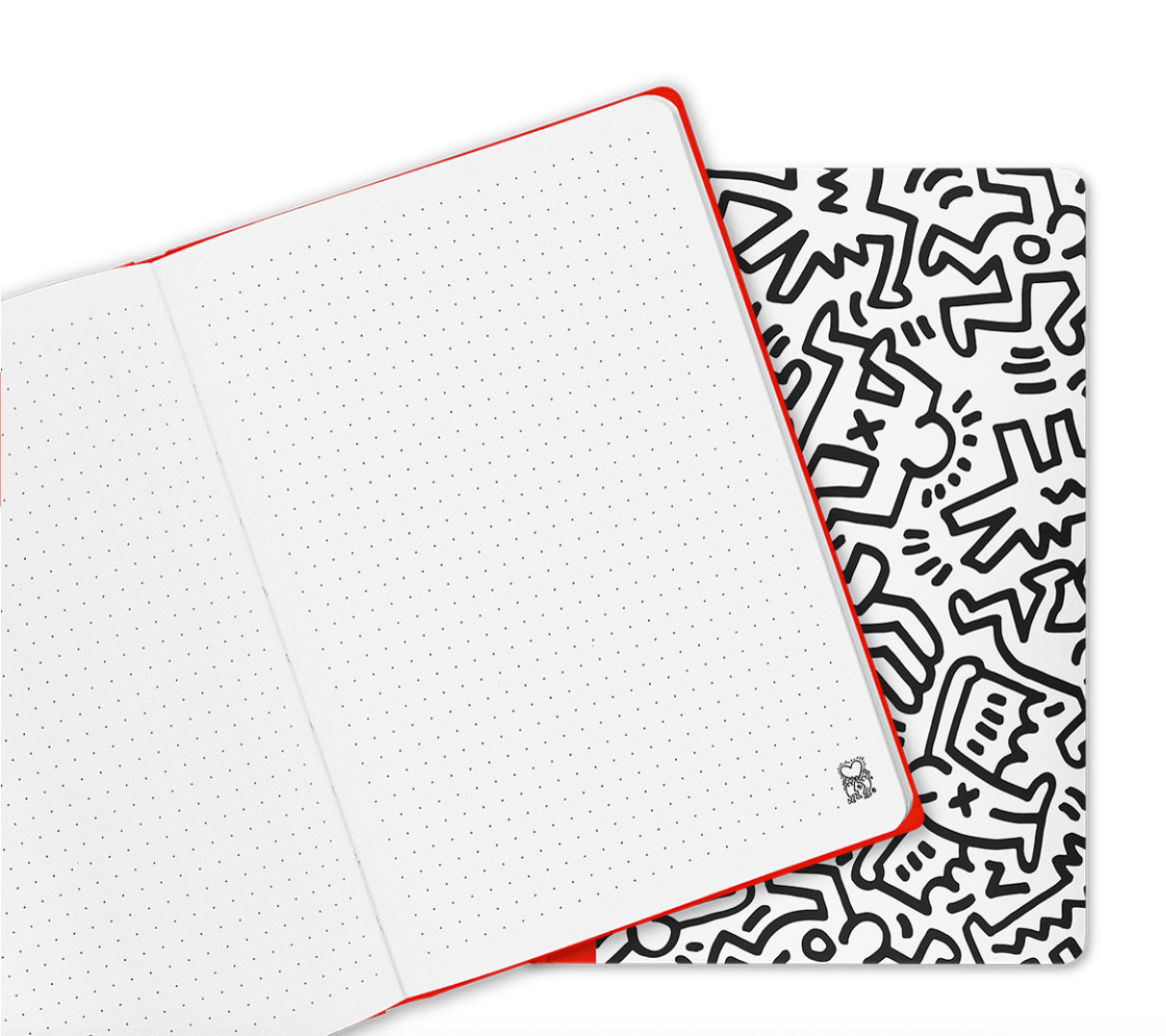Caran d'Ache Keith Haring A5 Dot Notebook paper