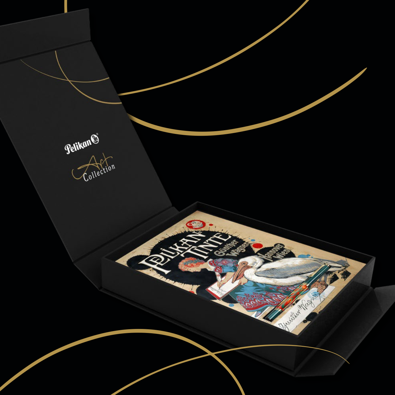 Pelikan Souveran M605 Art Collection Fountain Pen - Rudi Rother