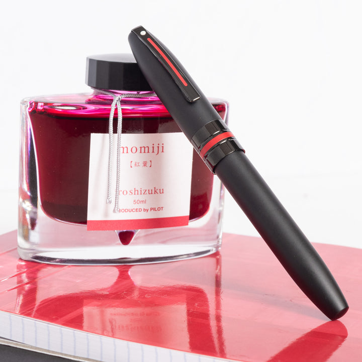 Sheaffer Icon Black en Red Vulpen kopen | De Vulpenwereld