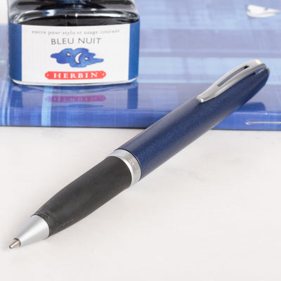 Sheaffer Javelin Blue Ballpoint Pen rubber grip